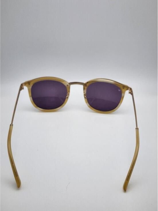 Smoke X Mirrors Shout Cream Frame Sunglasses with Purple Lenses main image 12